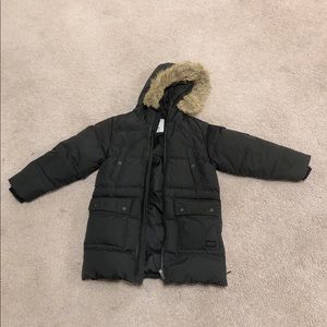 Zara black jacket size 7 boys